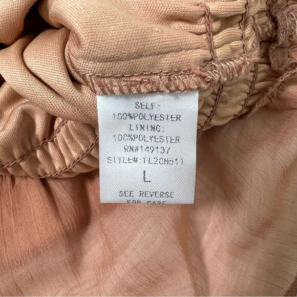 HYFVE Women's Clay Colored Boho Long Sleeve Blouse - Picture 6 of 9